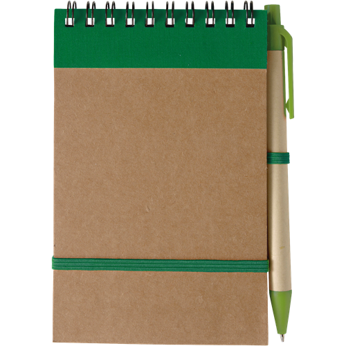 Recycled notebook 5410_004 (Green)