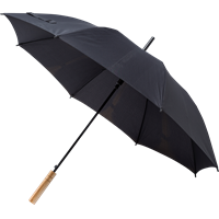 RPET Pongee (190T) umbrella 8467_001 (Black)
