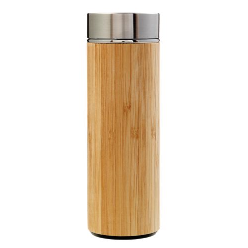 Bamboo bottle with tea infuser (420 ml) 8858_011 (Brown)