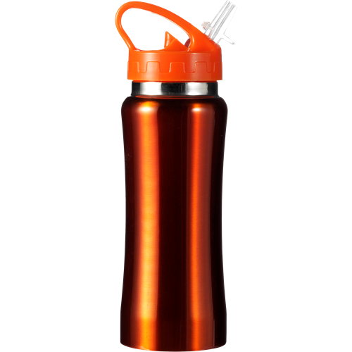 Steel drinking bottle (600ml) 5233_007 (Orange)