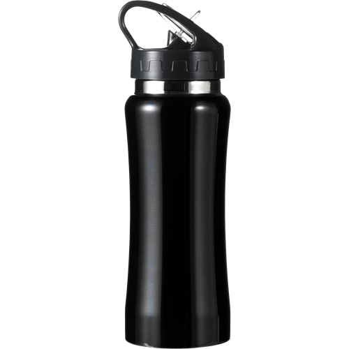 Steel drinking bottle (600ml) 5233_001 (Black)
