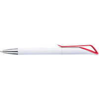 Ballpen with geometric neck 7500_008 (Red)