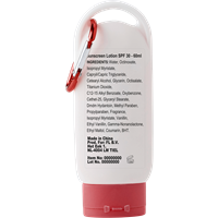 Sunscreen lotion 7575_008 (Red)