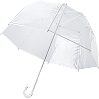 PVC umbrella 7962_002 (White)