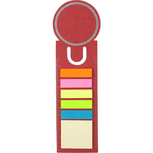 Bookmark and sticky notes 3115_008 (Red)