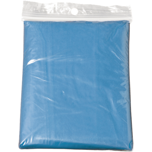 Foldable poncho 9504_018 (Light blue)