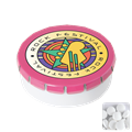 Round pot with sugar free mints C-0108_017 (Pink)