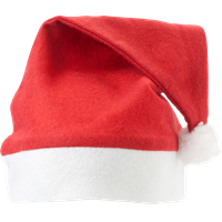 Felt Christmas hat 3120_008 (Red)