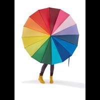Manual polyester umbrella 4058_999 ()